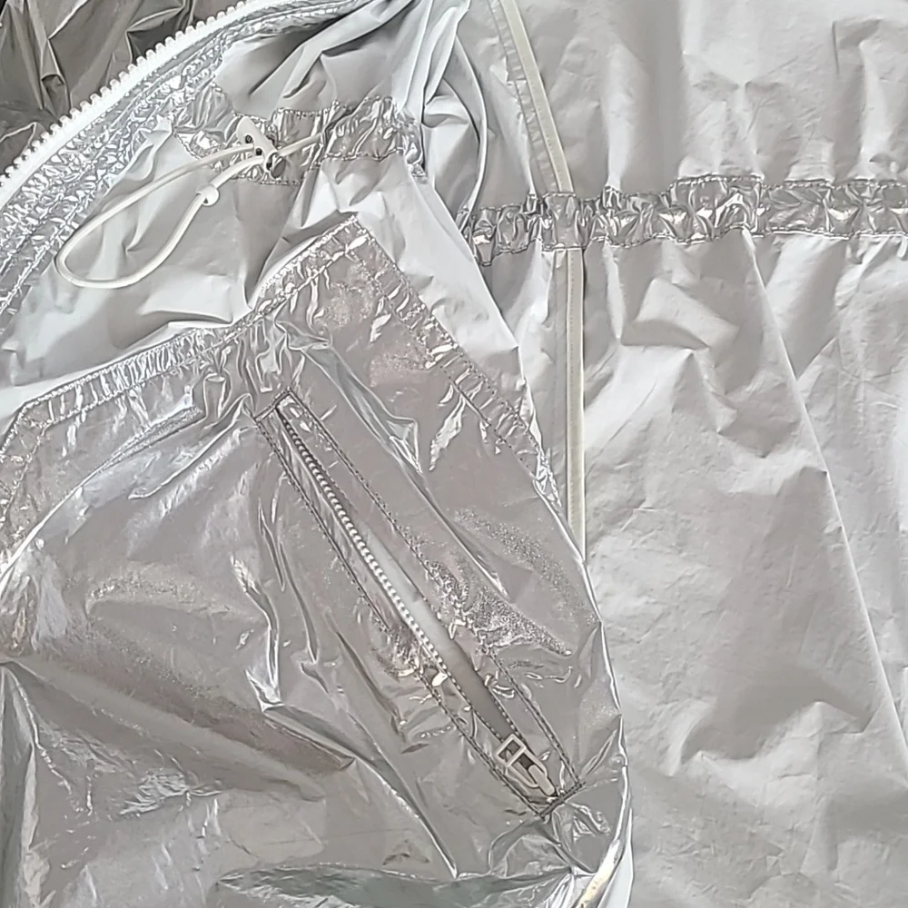 Tory Sport Metallic Windbreaker